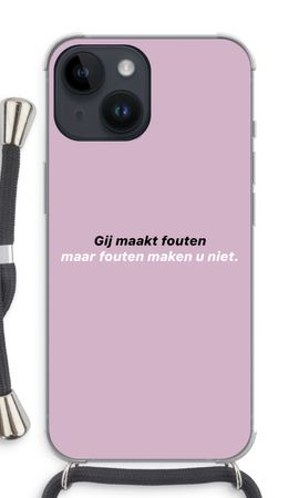 Fouten maken u niet