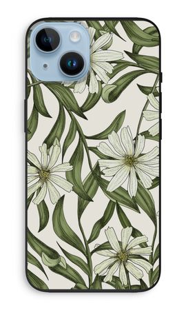 White flower pattern