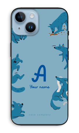 Playful Dogs Monogram