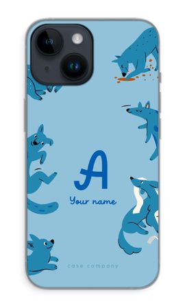 Playful Dogs Monogram