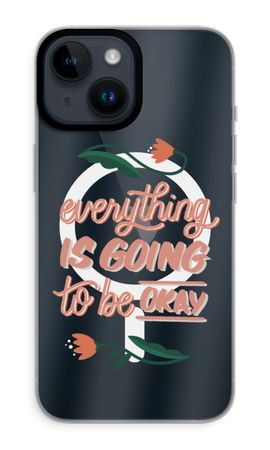 Optimistic flower girl