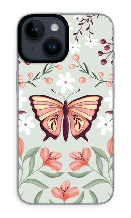 Butterfly in a floral world