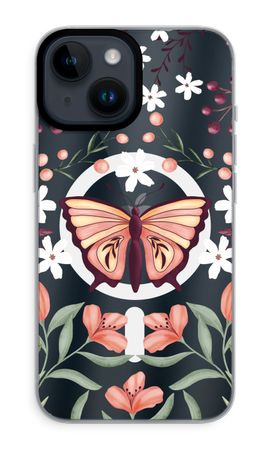 Butterfly in a floral world