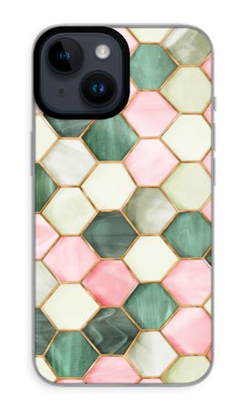 Hexagons in stained glass