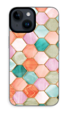 Hexagons in stained glass