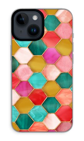 Hexagons in stained glass