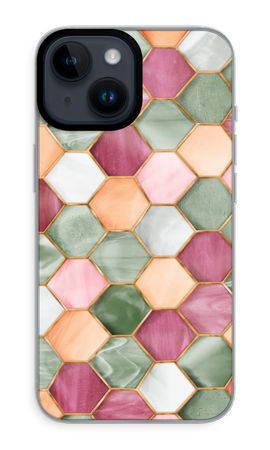 Hexagons in stained glass