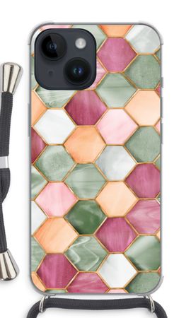 Hexagons in stained glass