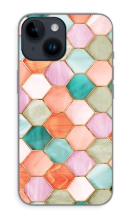 Hexagons in stained glass