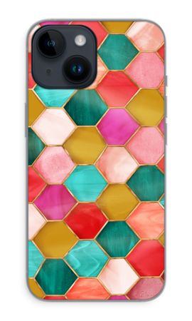 Hexagons in stained glass