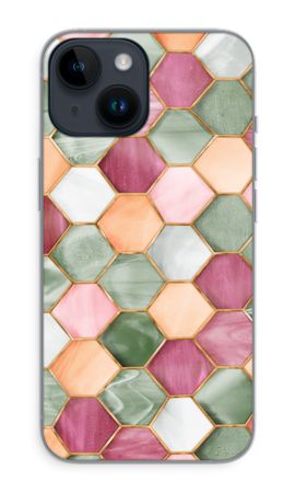 Hexagons in stained glass