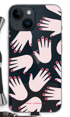 Hands pink