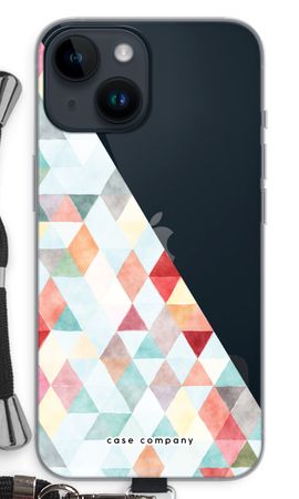 Coloured triangles pastel