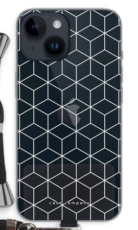 Cubes black and white