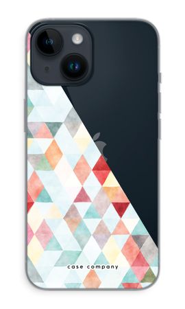 Coloured triangles pastel