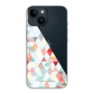 Coloured triangles pastel