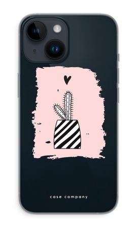 Black and white cactus