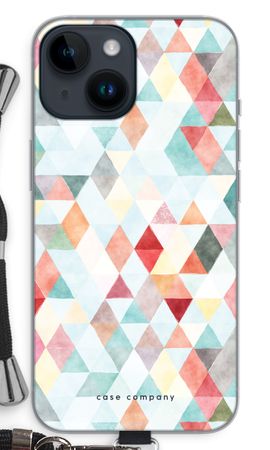 Coloured triangles pastel