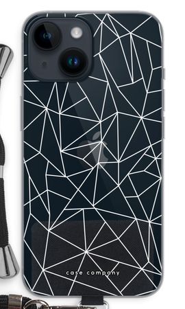 Geometric lines white