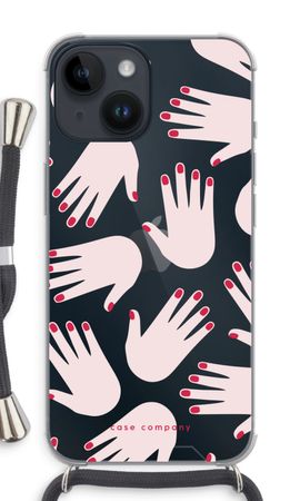Hands pink