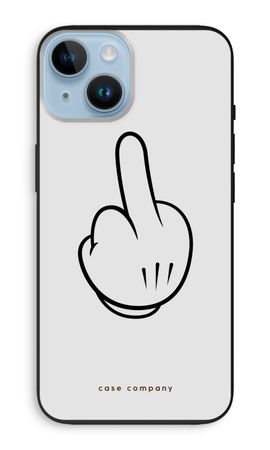 Middle finger white