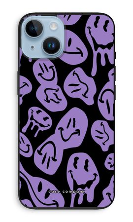 Melting Smiley - Purple