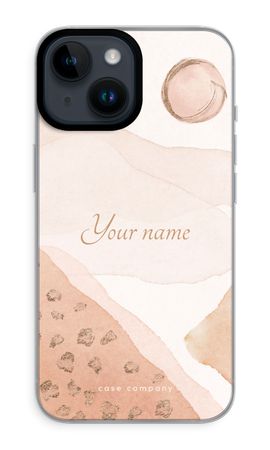 Gold Lines Namecase - Blush
