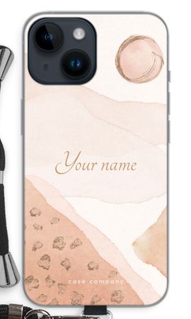 Gold Spots Namecase - Blush