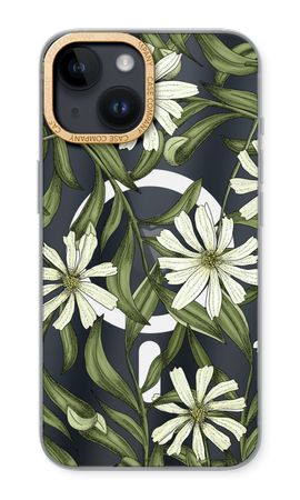 White flower pattern