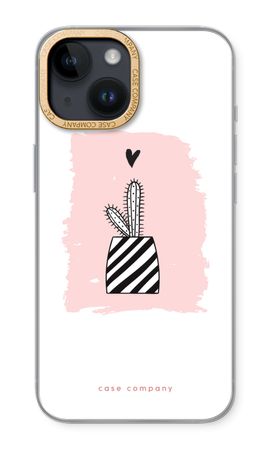 Black and white cactus