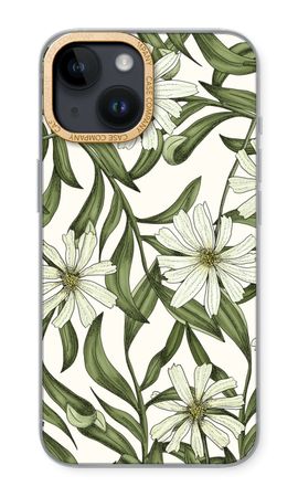 White flower pattern