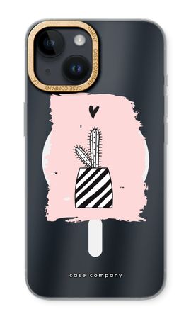 Black and white cactus