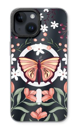 Butterfly in a floral world