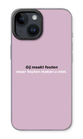 Fouten maken u niet