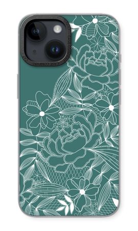 Flowers in lace