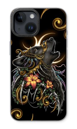 Heulender Wolf