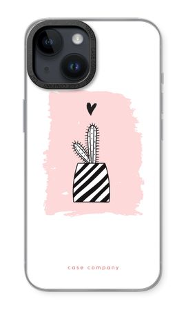 Black and white cactus