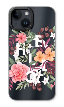 Hello in flowers