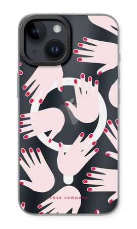 Hands pink