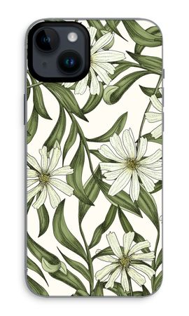 White flower pattern