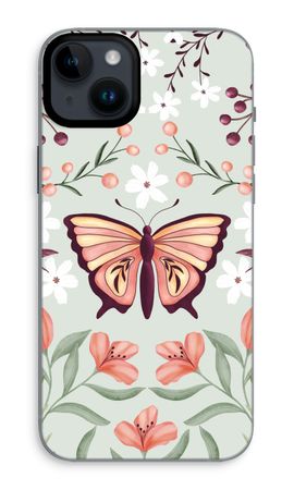 Butterfly in a floral world