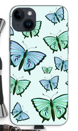 Blue & Green Butterflies