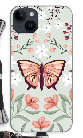 Butterfly in a floral world