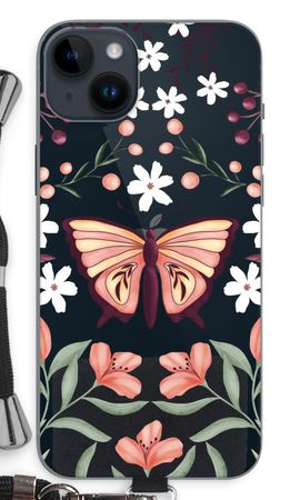 Butterfly in a floral world