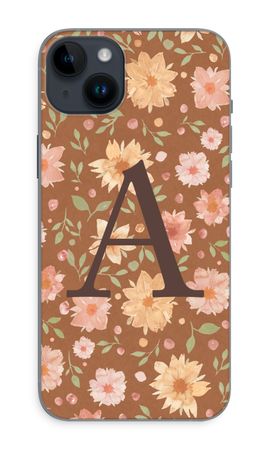 Rustika blommor i akvarellteknik