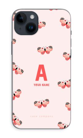 Rosy Butterflies Monogram