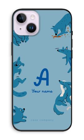 Playful Dogs Monogram