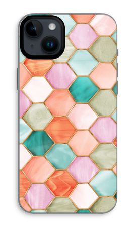 Hexagons in stained glass