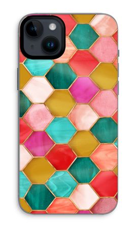 Hexagons in stained glass