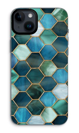 Hexagons in stained glass
